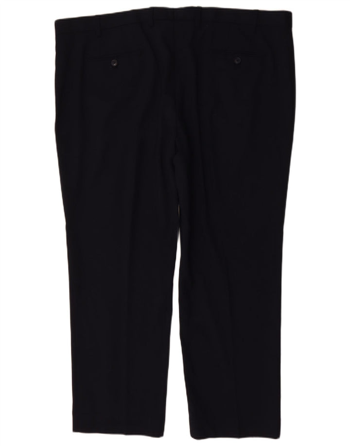 Мужские короткие классические брюки Marks & Spencer W46 L29 темно-синие
