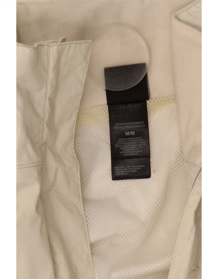 Женская дождевик с капюшоном The North Face UK 14, средний белый нейлон