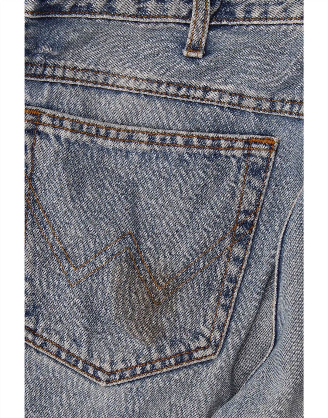 Мужские прямые джинсы Wrangler Texas W33 L32, синий хлопок