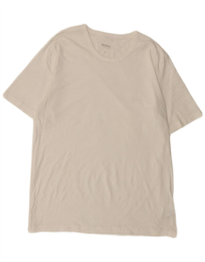 Мужская футболка Hugo Boss Top 2XL Белый Хлопок