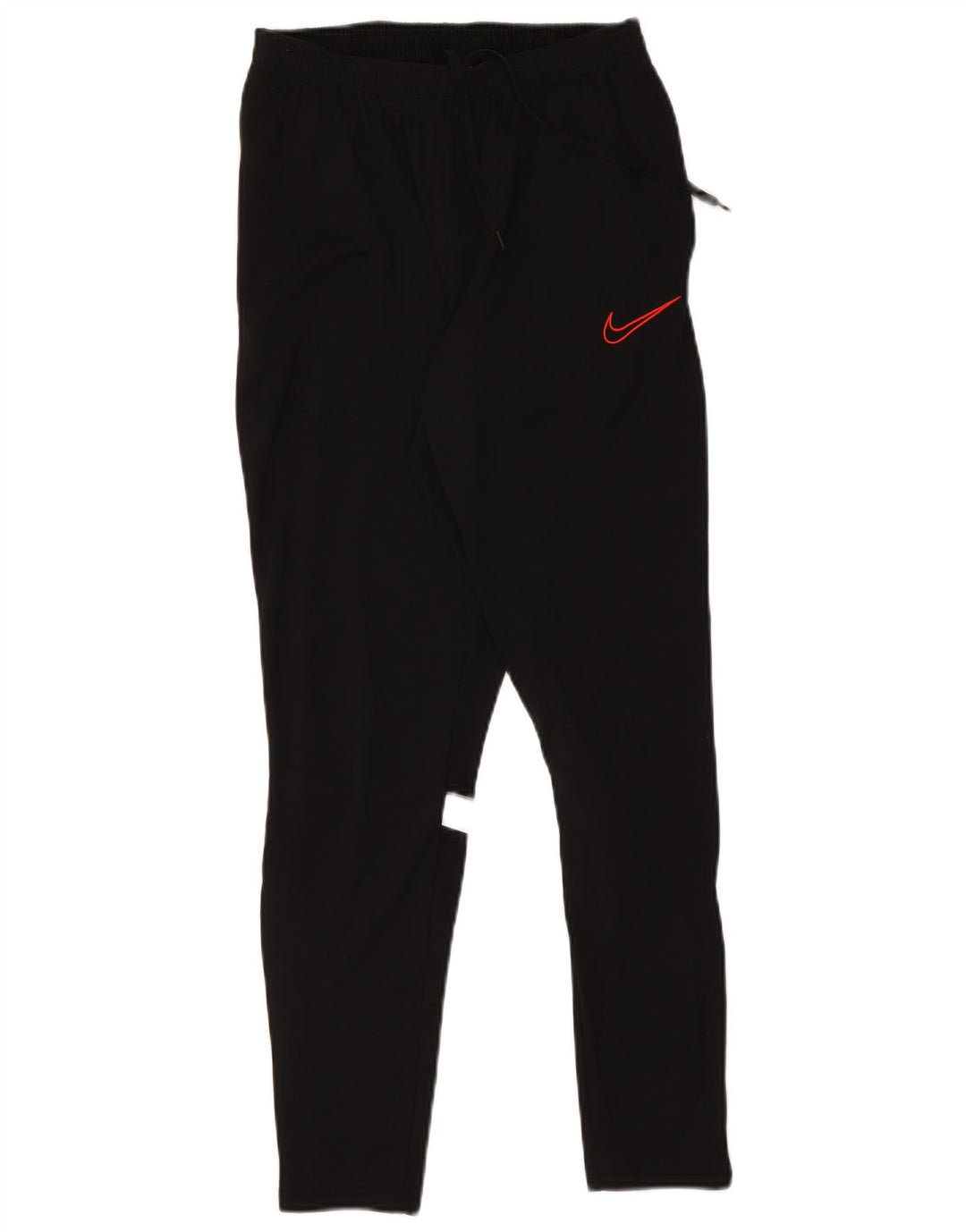 Мужские спортивные брюки Nike Dri Fit среднего размера, полиэстер с цветными блоками, средний черный