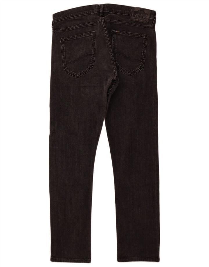 Женские джинсы LEE Luke Slim W33 L30, черный хлопок
