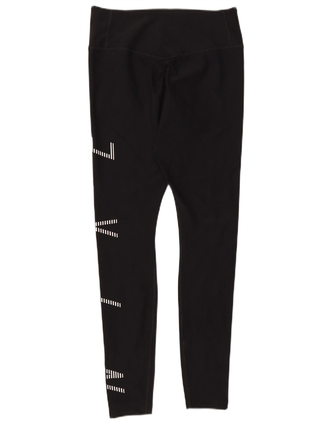 Женские леггинсы с рисунком Nike Dri Fit UK 12, средние, черные