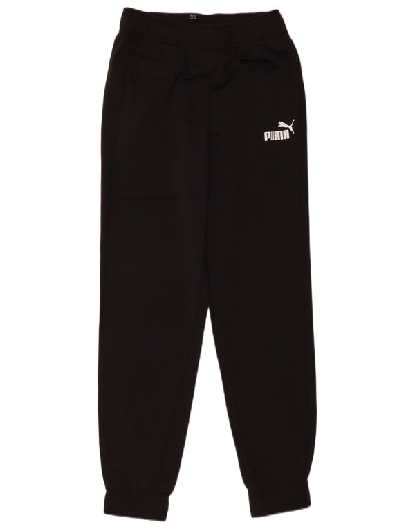 Спортивный костюм Puma для мальчиков, брюки для бега, 13–14 лет, черный полиэстер