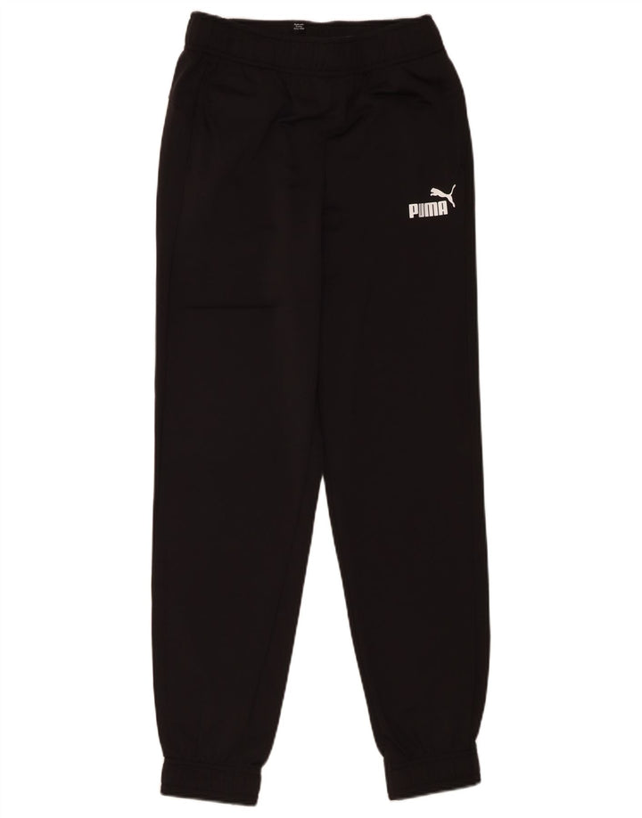 Спортивный костюм Puma для мальчиков, брюки для бега, 13–14 лет, черный полиэстер
