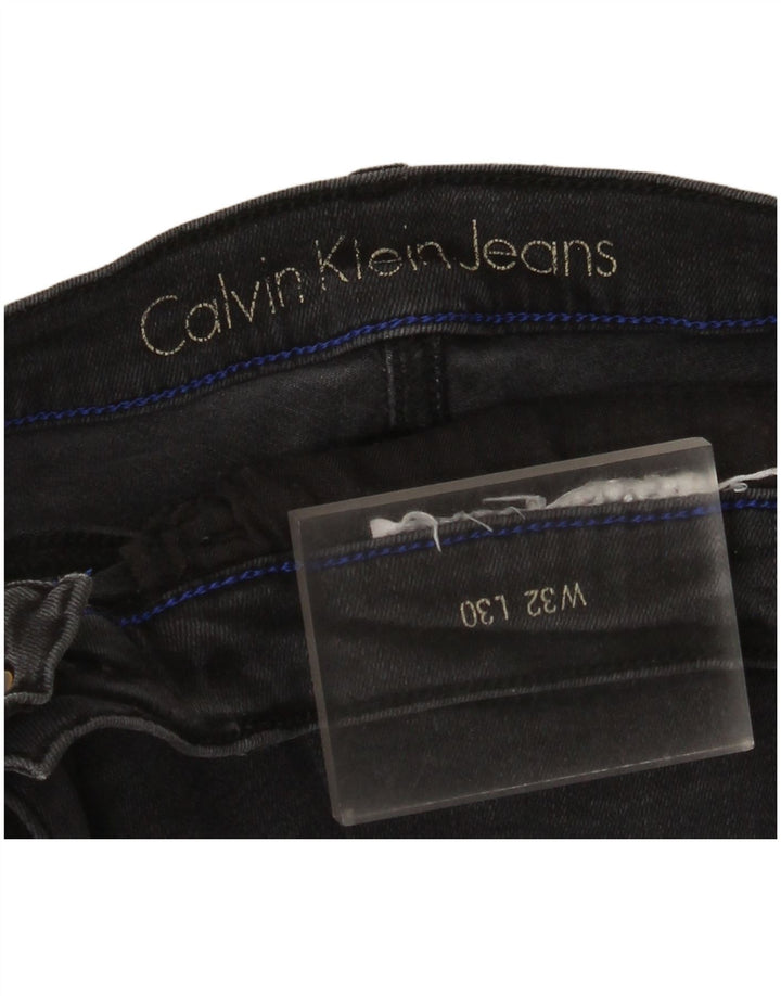 Женские узкие джинсы Calvin Klein W32 L30 черные