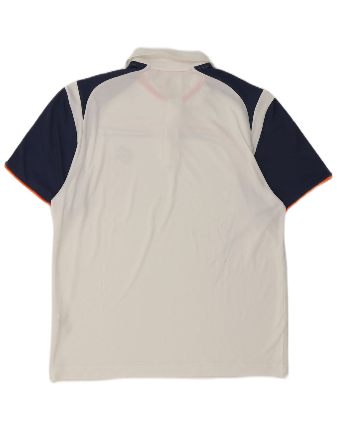 Мужская рубашка поло Lotto с графическим рисунком, большая белая полиэстер с цветными блоками