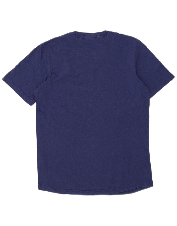 Мужская футболка с рисунком Adidas Top Medium Blue Cotton