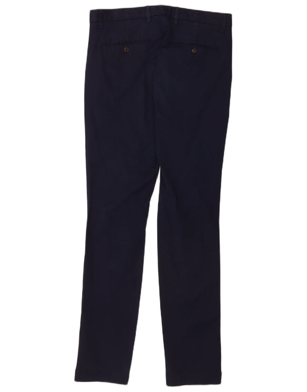 Мужские брюки-чиносы Gap Slim Fit W32 L34, темно-синие, хлопковые
