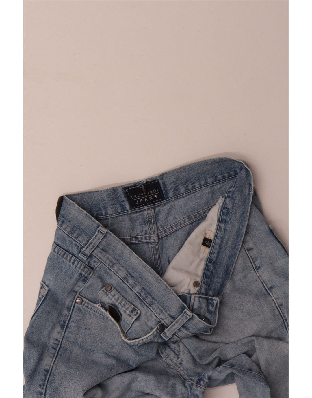 Мужские зауженные джинсы TRUSSARDI W33 L28 синие