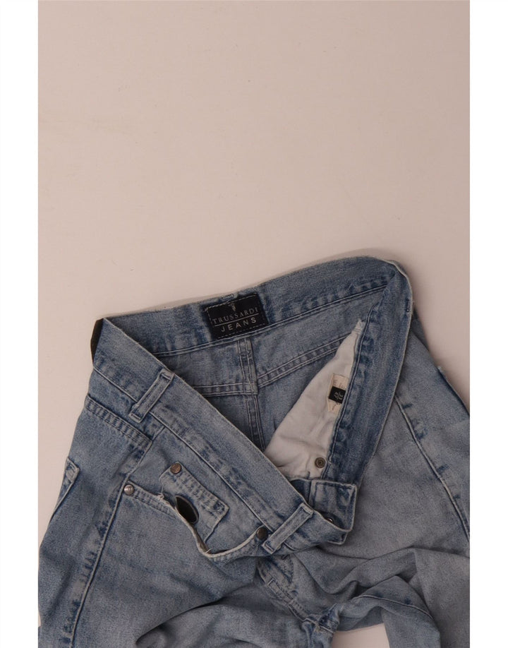Мужские зауженные джинсы TRUSSARDI W33 L28 синие