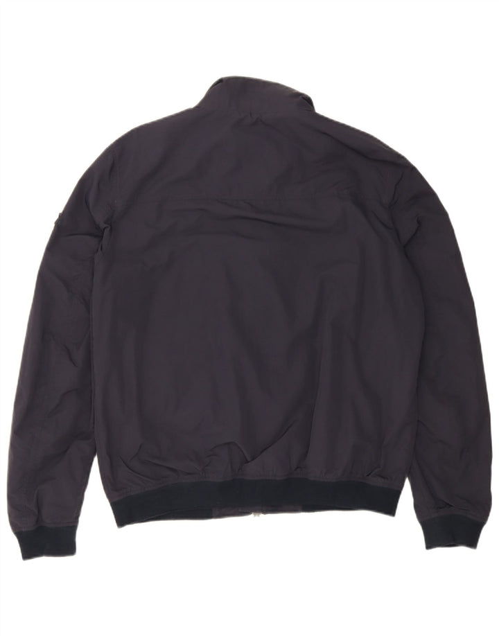 Мужская куртка-бомбер Woolrich UK 40, большая, темно-синяя, полиамид