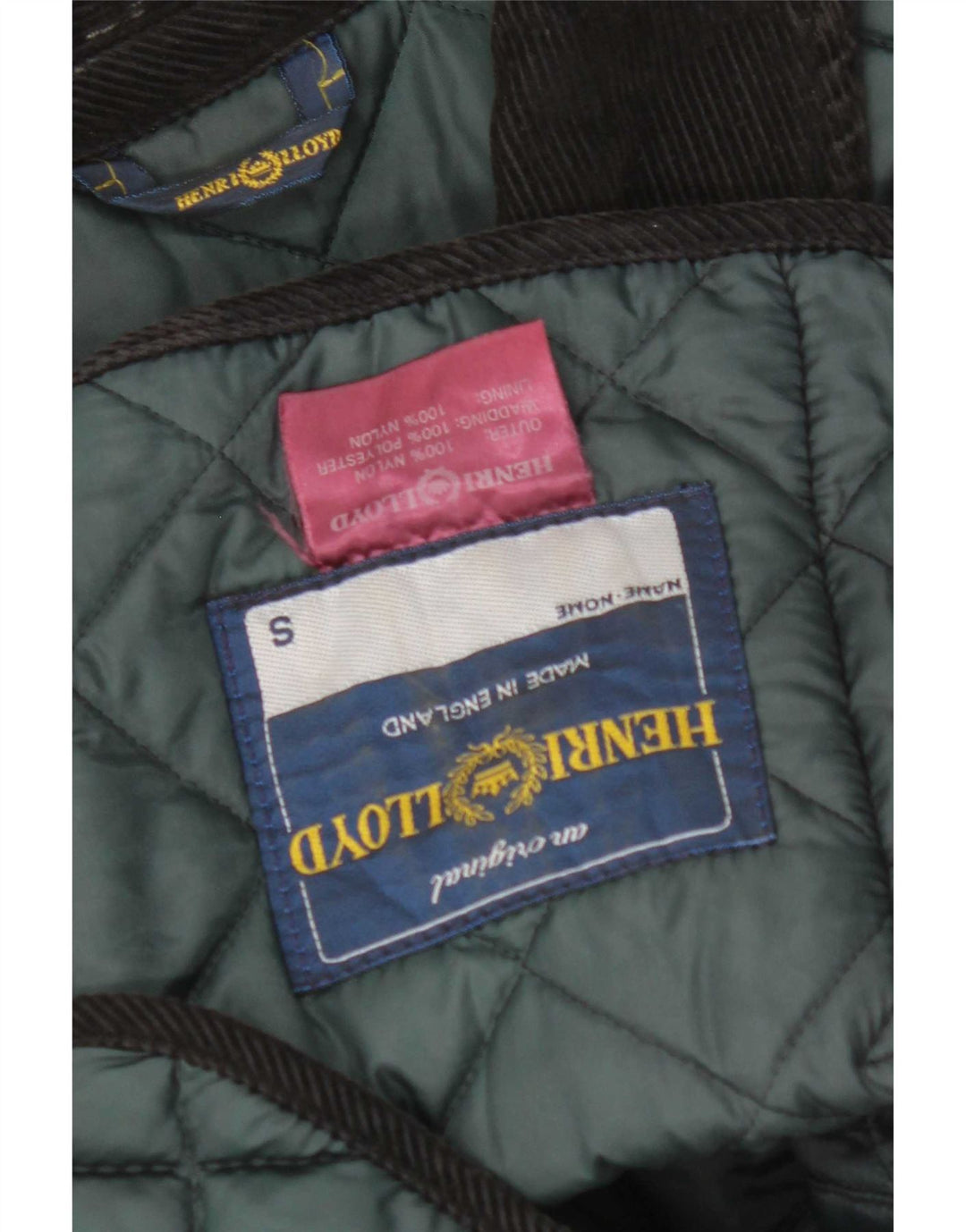 Мужская стеганая куртка Henri Lloyd UK 36, маленькая, зеленая, нейлон