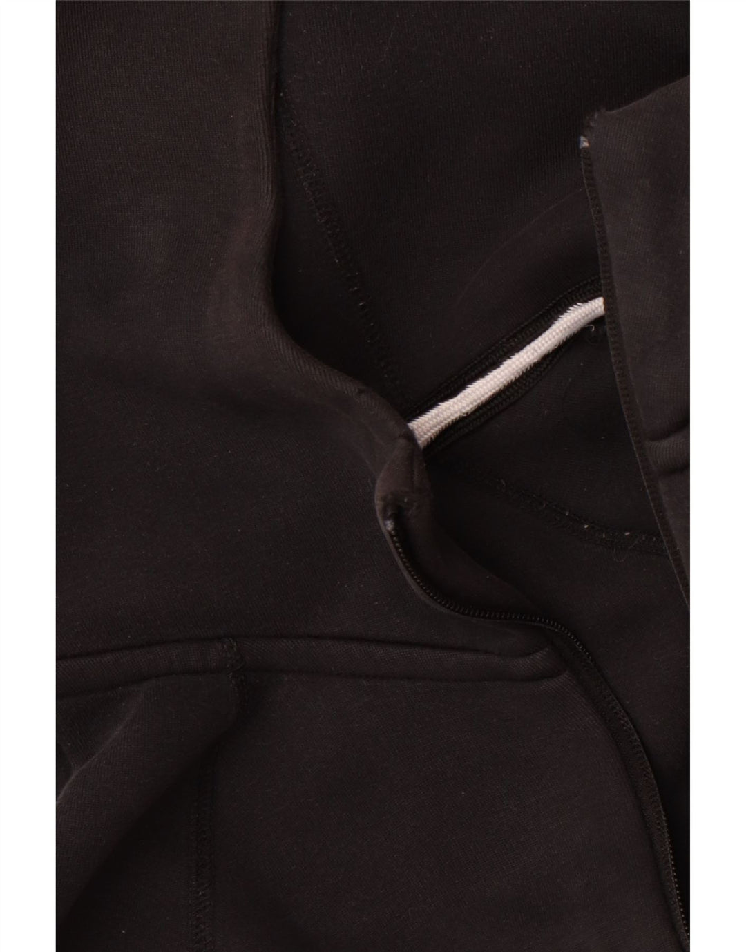 Мужской свитер с капюшоном на молнии Nike среднего размера, черный, хлопок