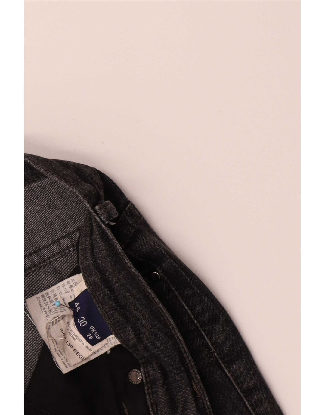 Женские прямые джинсы Trussardi W28 L28, черный хлопок