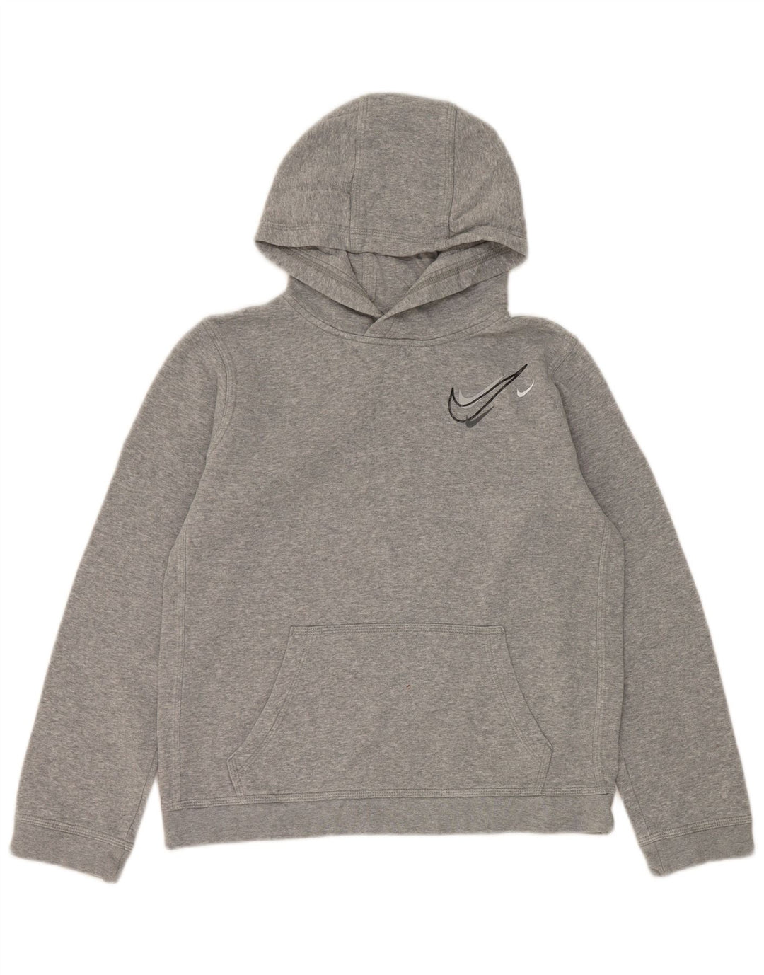 Джемпер с капюшоном Nike для мальчиков 13–14 лет, XL, серый
