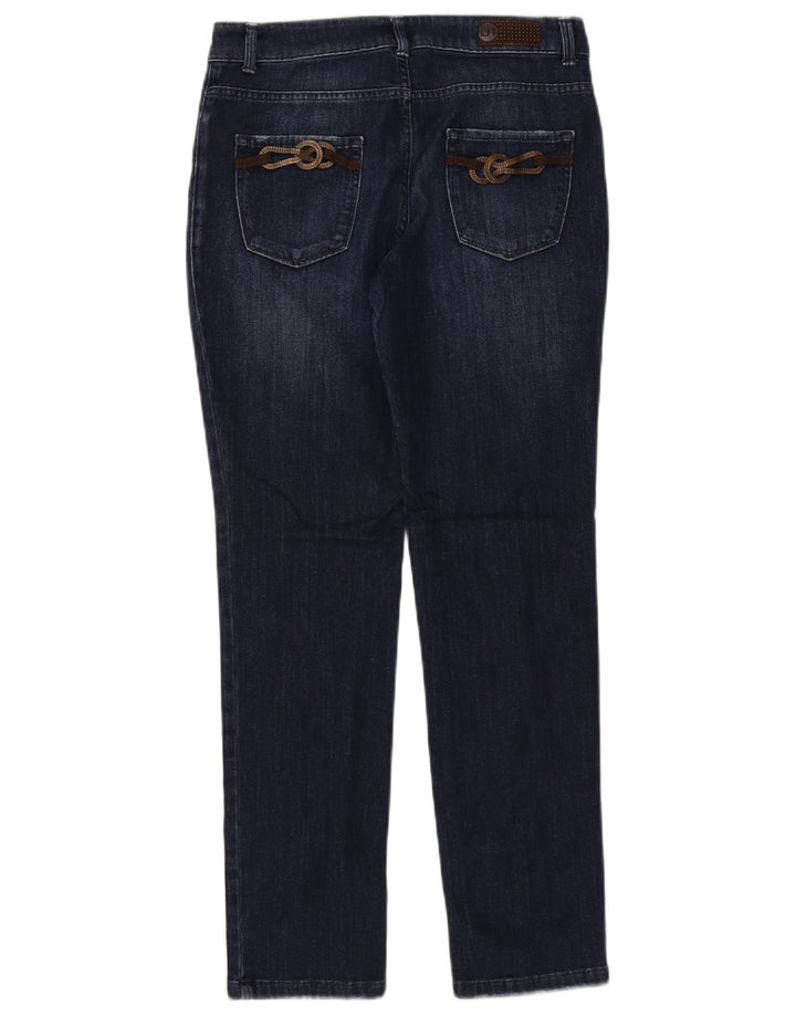 TRUSSARDI Женские узкие джинсы W29 L30 Темно-синие, хлопок