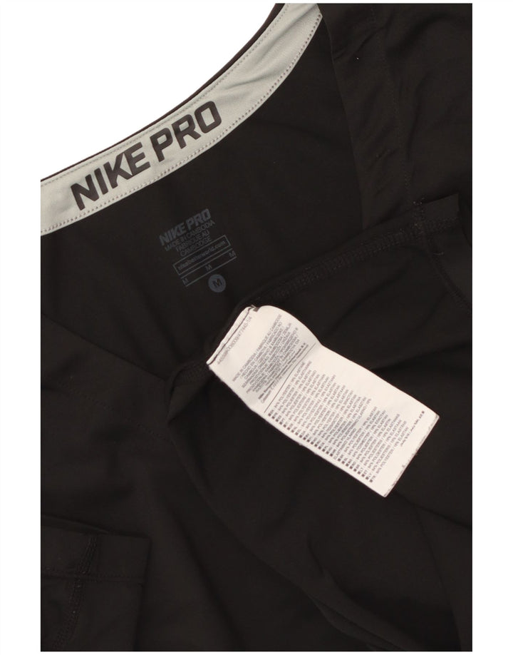 Женская футболка Nike Dri Fit Top UK 12, средний черный полиэстер
