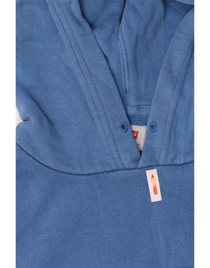 Мужской джемпер с капюшоном Levi's, маленький синий