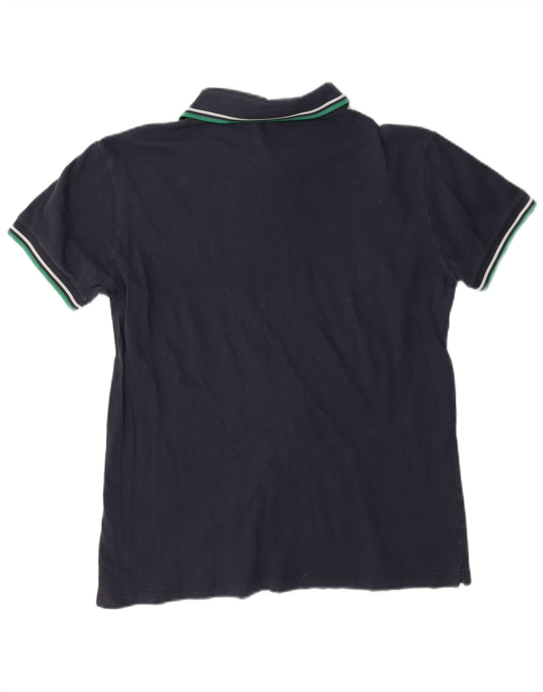 Мужская легкая и эластичная рубашка-поло Fred Perry среднего размера, темно-синяя, хлопок