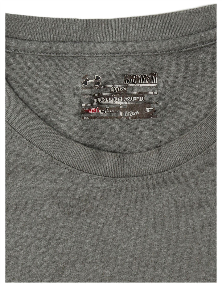 UNDER ARMOR Мужская футболка Heat Gear Top Medium Grey