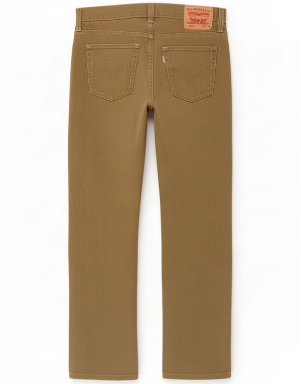 Levi's 514 Slim Straight Jeans W32 L30 Коричневый хлопок