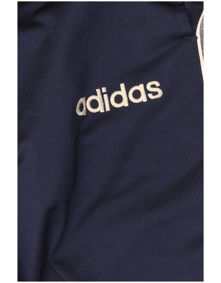 Мужские спортивные брюки Adidas, большие темно-синие цветные блоки