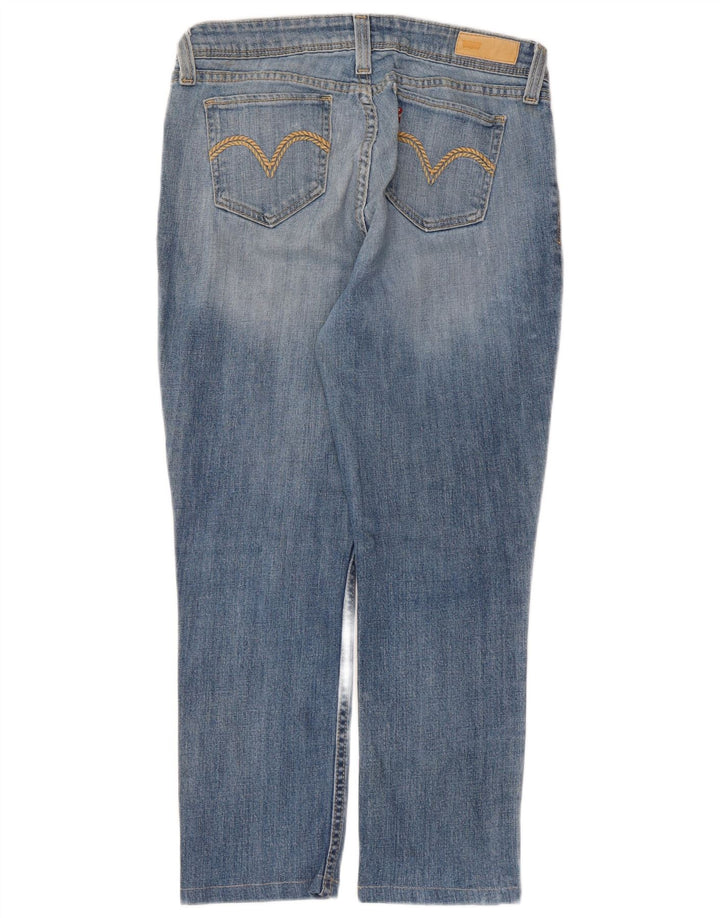 Женские укороченные джинсы Levi's W32 L24, синий хлопок