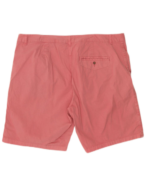 Женские шорты чинос Marks & Spencer UK 20 2XL W40 Розовый хлопок