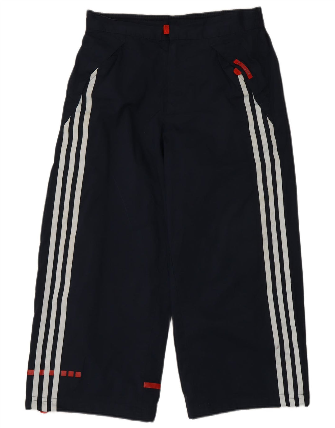 Спортивные брюки-капри Adidas для мальчиков 13-14 лет, темно-синий, полиэстер