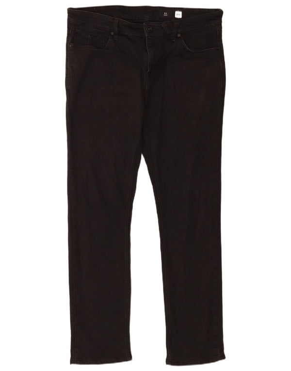 Мужские джинсы скинни Volcom W36 L32, черный хлопок