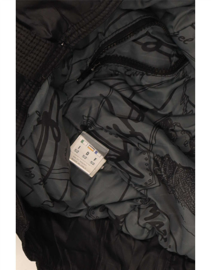 Винтажный женский бомбер IT 52 XL Черный Полиамид