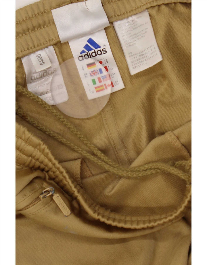 Мужские спортивные брюки Adidas с графическим рисунком, средний хаки, полиэстер