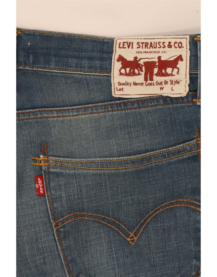 Мужские прямые джинсы Levi's 504 W34 L31 синие