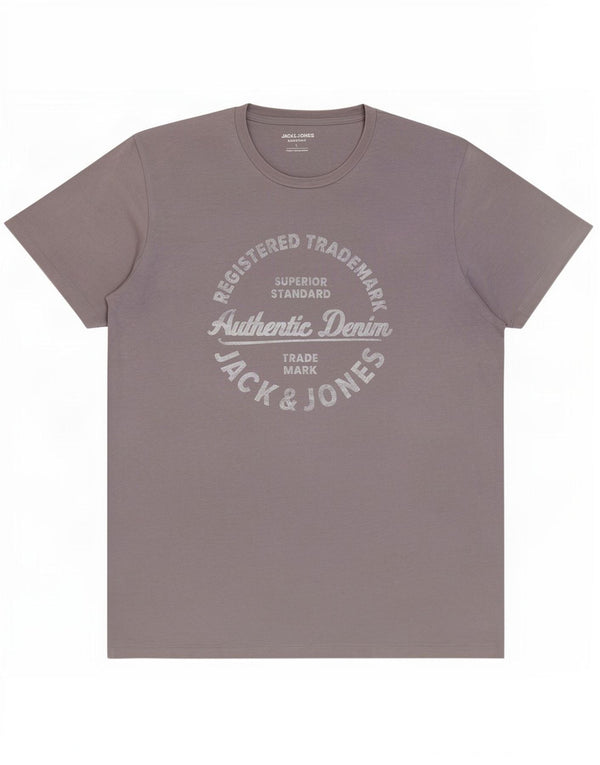 Мужская футболка с рисунком Jack & Jones, большая синяя