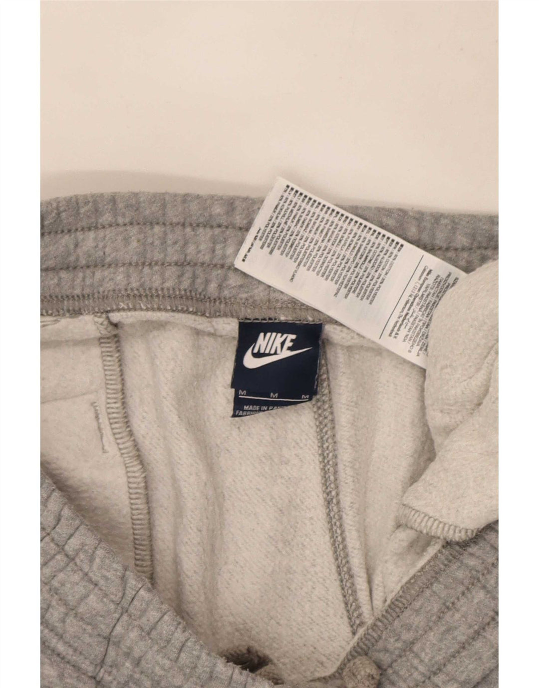 Мужские спортивные брюки Nike среднего серого цвета, хлопок