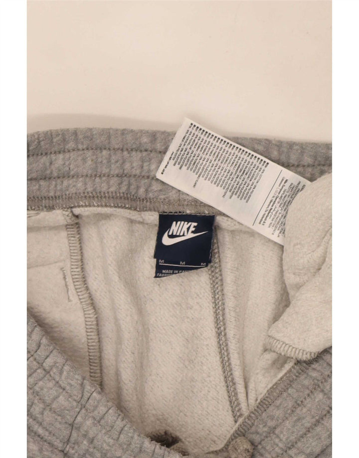 Мужские спортивные брюки Nike среднего серого цвета, хлопок
