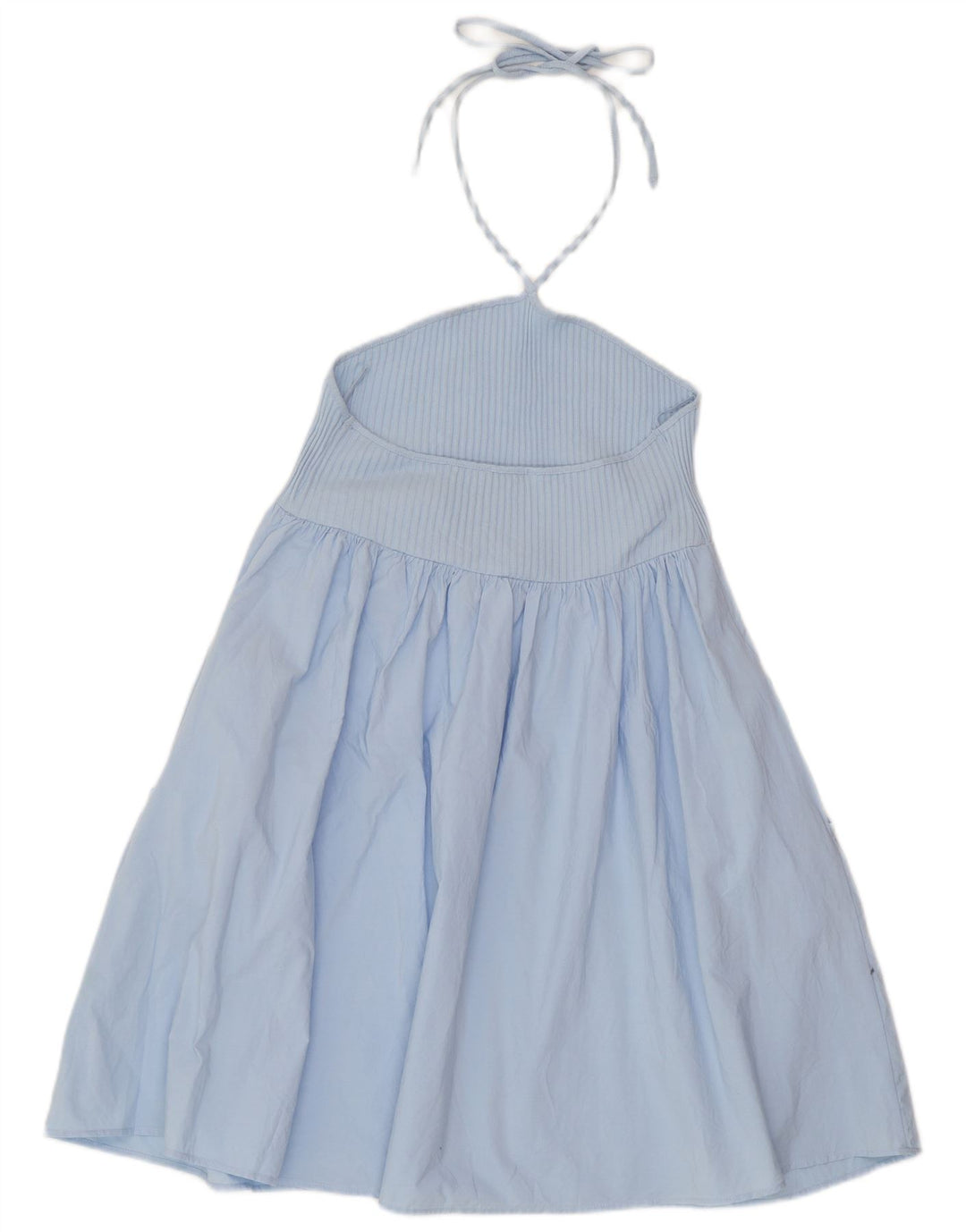 Женское платье с бретелькой ZARA UK 12, средний синий