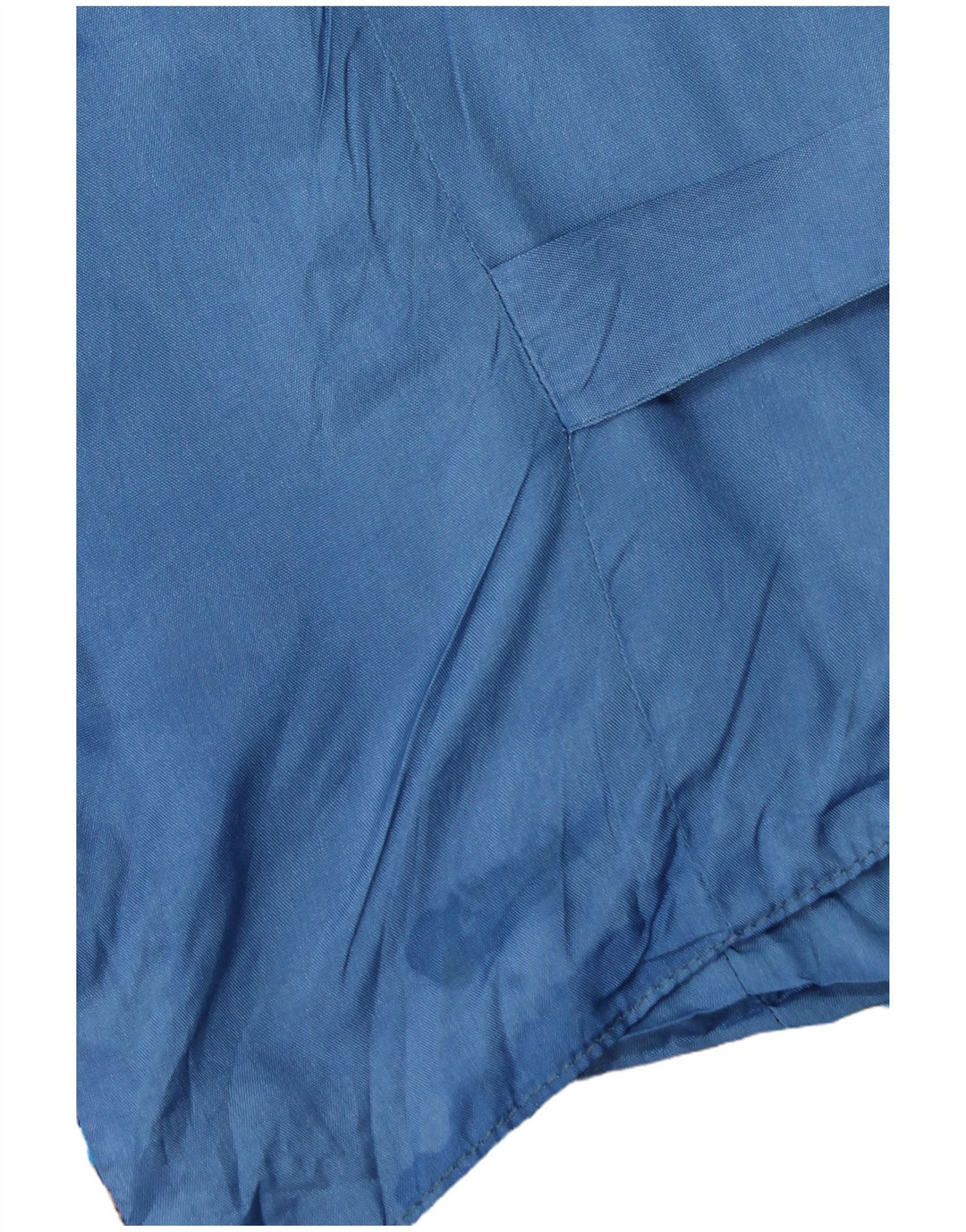 Винтажный мужской жилет маленький синий с цветочным принтом