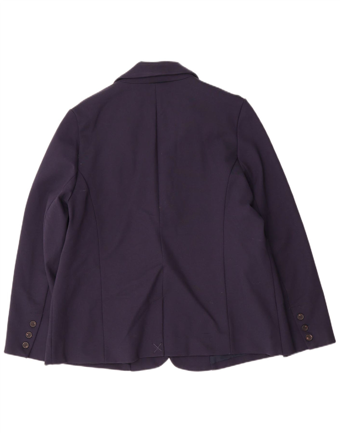 Crew Clothing Женский пиджак на 2 пуговицах, Великобритания, 16, большой темно-синий, вискоза