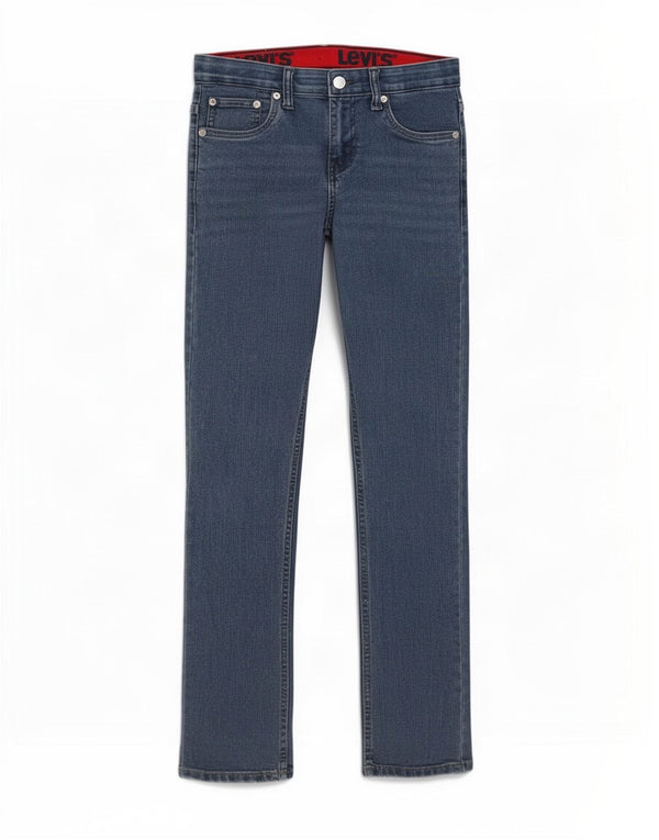 Джинсы Levi's 511 Slim для мальчиков 13–14 лет W27 L29, синий хлопок