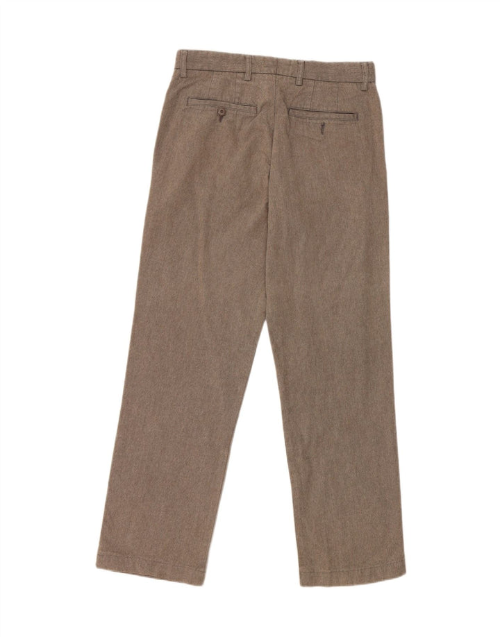 Мужские прямые брюки-чиносы Zara EU 40 Medium W31 L30, серый полиэстер