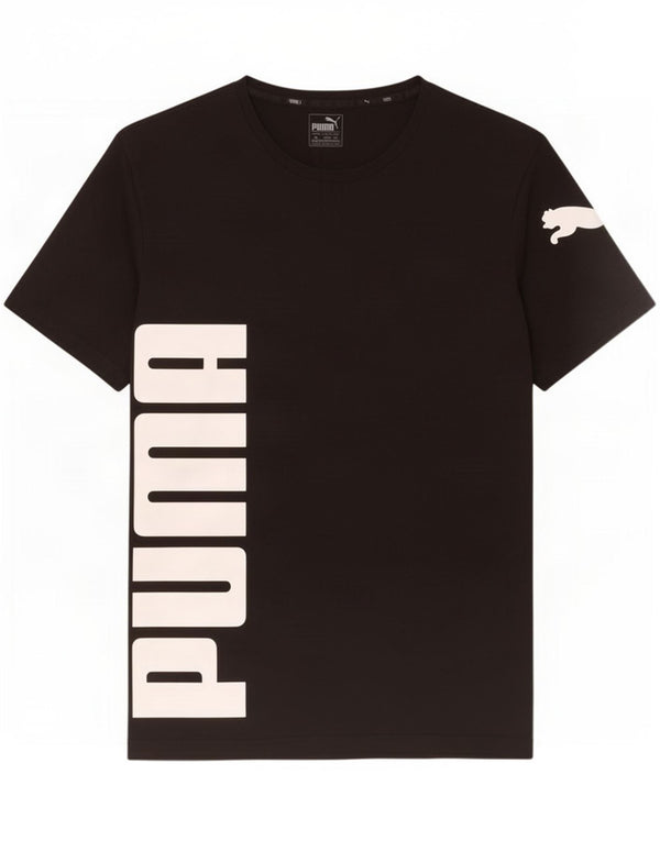 Мужская футболка с рисунком Puma XL, черный хлопок