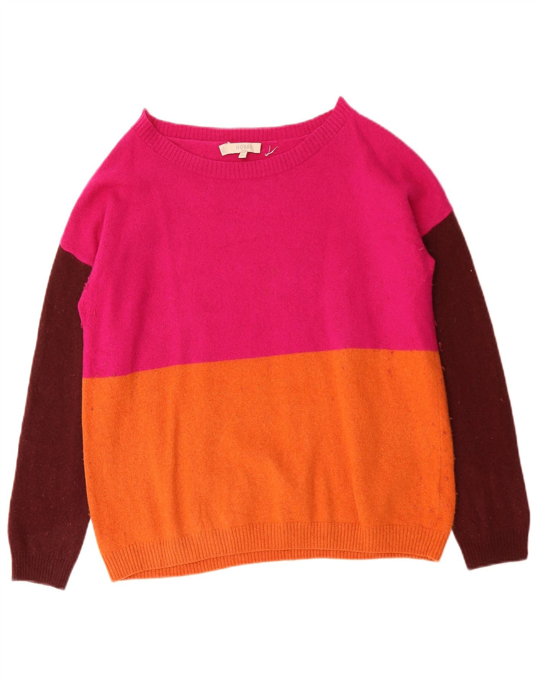 Женский джемпер с вырезом «лодочка» HOBBS UK 14, средний разноцветный