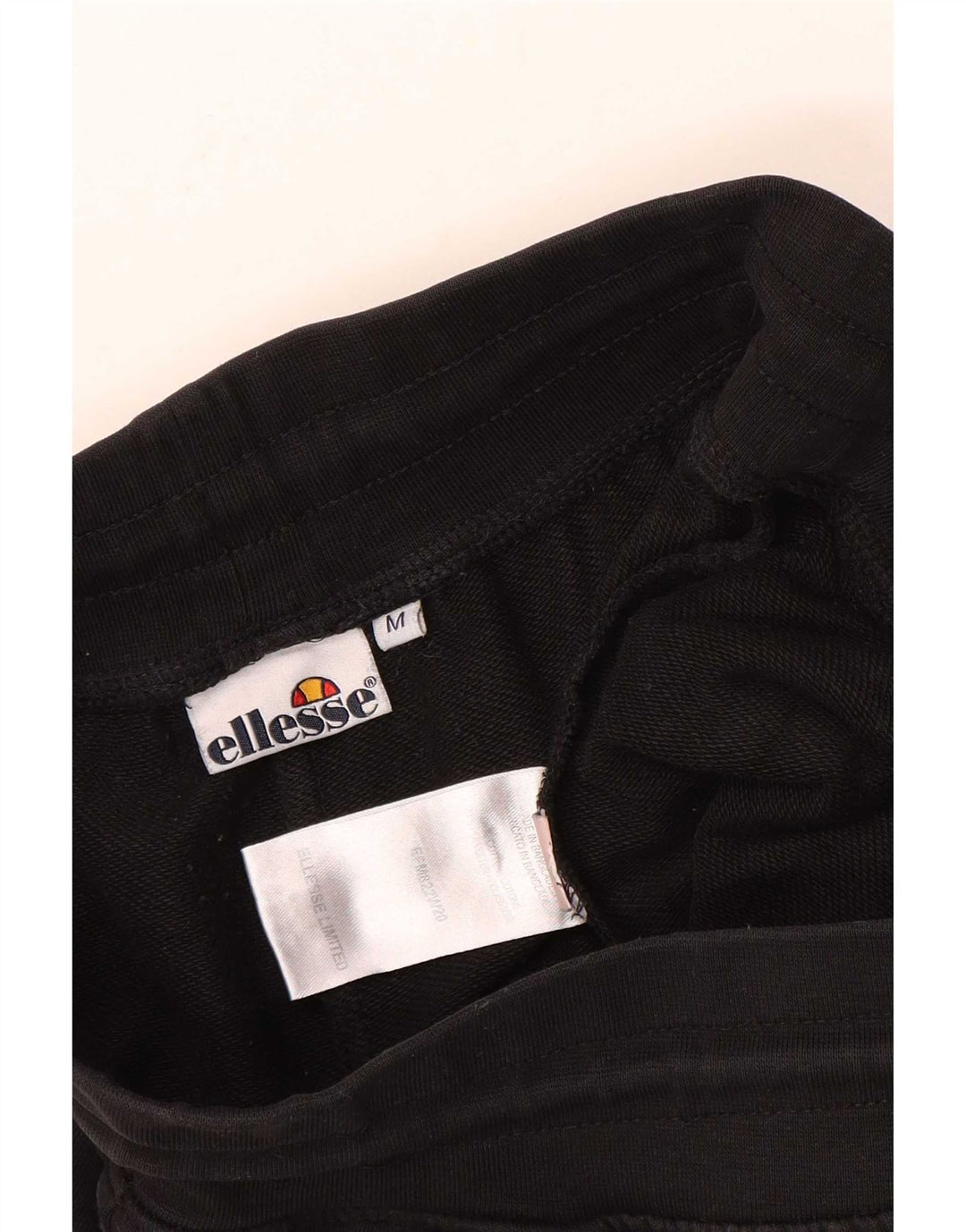 Мужские спортивные брюки Ellesse, джоггеры, средний черный, хлопок