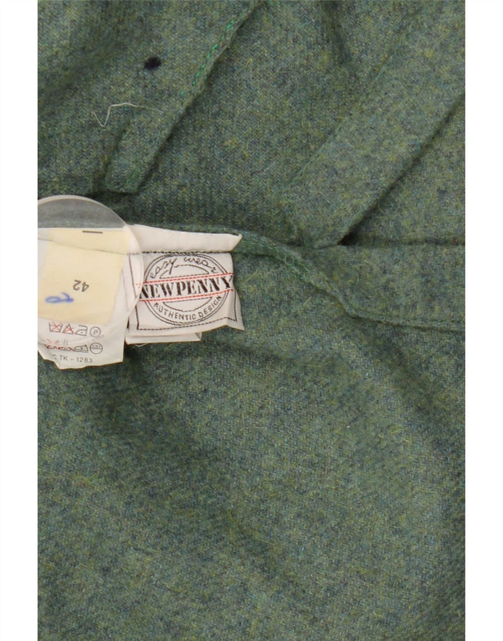 Новая женская куртка с капюшоном Penny IT 42, средняя зеленая шерсть