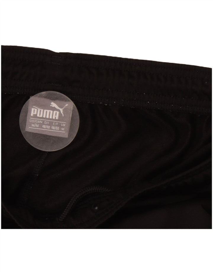 Мужские спортивные брюки Puma Джоггеры среднего размера, черные
