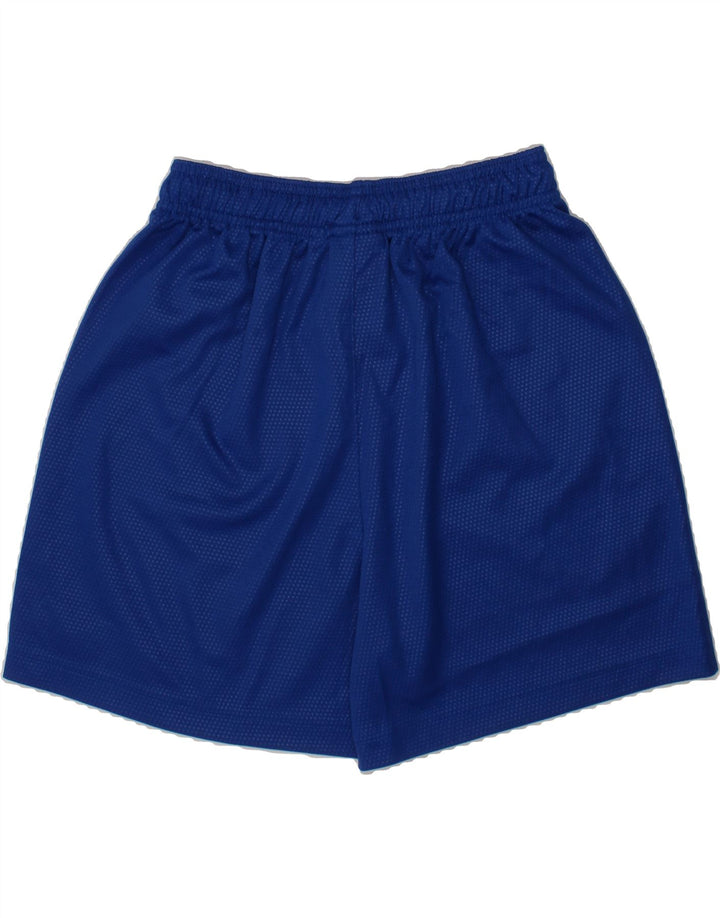 UMBRO Boys Sport Shorts 13-14 Years  Blue Spotted Polyester Vintage Umbro and Second-Hand Umbro from Messina Hembry 