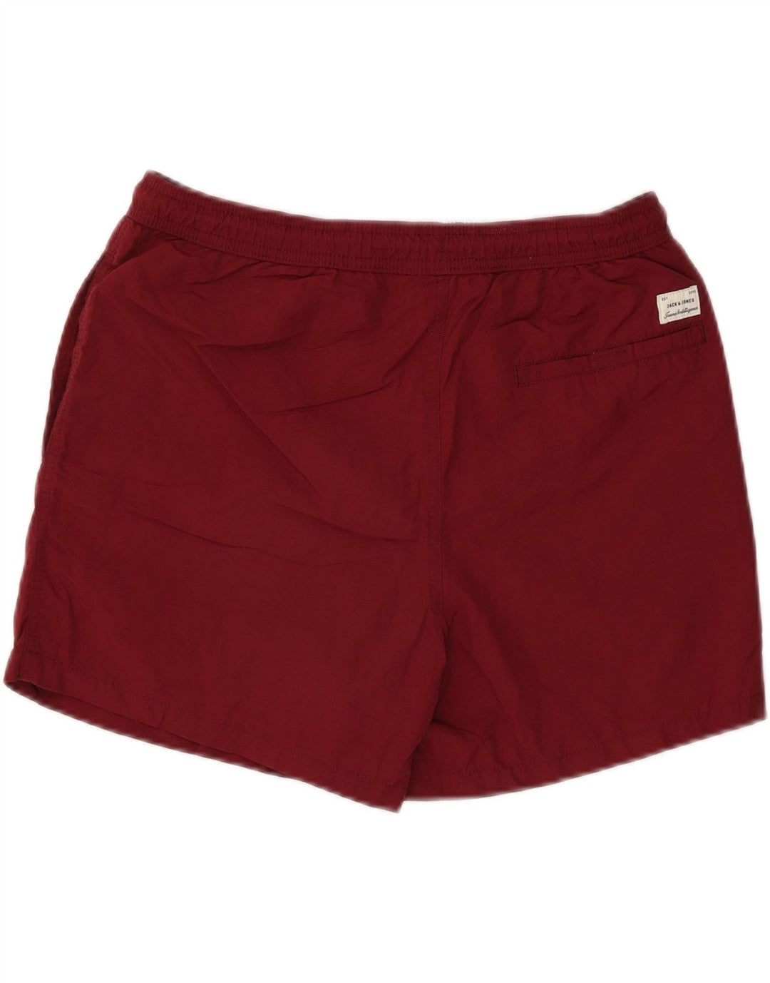 Мужские шорты для плавания Jack & Jones с рисунком, большие бордовые, полиэстер