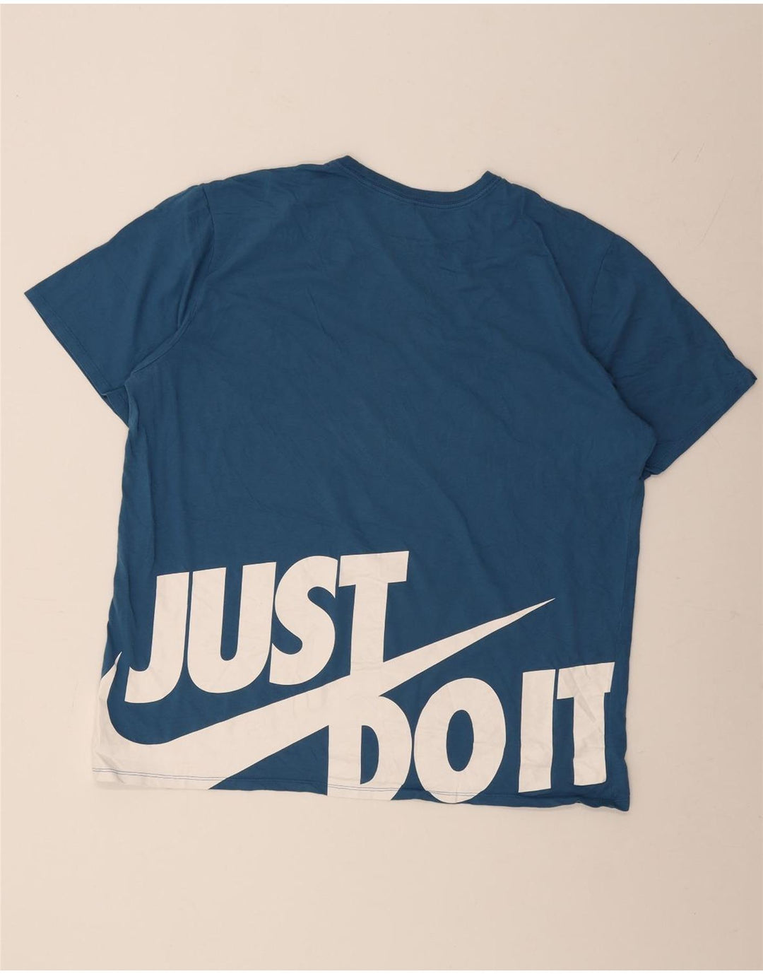 Мужская футболка спортивного кроя с графическим рисунком NIKE 2XL, синяя